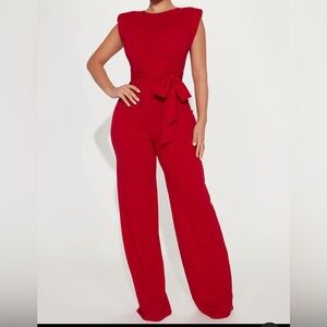 New!!! On point jumpsuit!!! Red